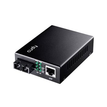 Conversor Cudy MC100GSA-20 Gigabit RJ45 a SC Monomodo 20km 1310nm Plug & Play