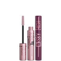 maybelline lash sensational sky high mascara bundle various shades - black and burgandy haze