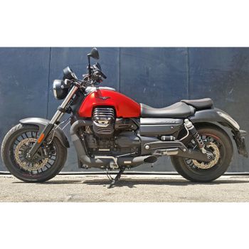 Sistema de escape Moto Guzzi California 1400 Audace E4 Mass Hot Rod 2-2