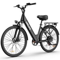 eu direct urlife e26 bicicleta electrica 36v 13ah motor de 250w velocidad maxima recomendada 25kmh neumatico de 26 pu