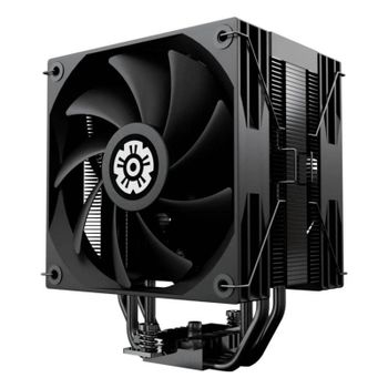 Refrigerador de CPU ENERMAX ETS-T41D display 2x FAN PWM de 120mm 4 tubos de calor lacados de 6mm