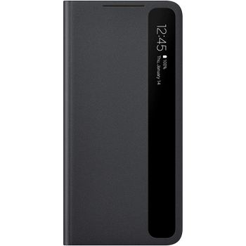 Samsung Clear View Funda Negra para Galaxy S21 Plus