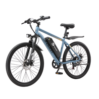 bicicleta electrica de carretera sinohon em200d de 26 pulgadas ligera azul