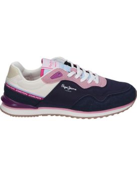 Zapatillas Para Mujer Pepe Jeans Pgs40015-595 Azul Marino 36
