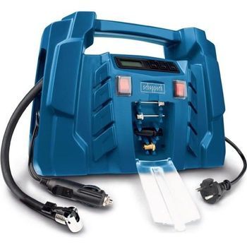 Scheppach, Compresor De Aire De Ca De 0,2 W, Uso Doméstico Ligero, Azul