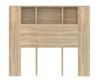 vidaxl mueble cabecero color roble sonoma 120x185x1025 cm