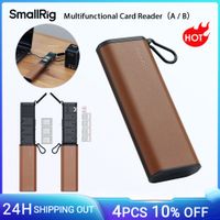 lector de tarjetas multifuncional smallrig estuche de almacenamiento cfexpress tipo ab ranura triple transferencia de alta velocidad refrigeracion activa ranura airtag