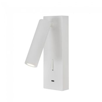 Aplique lector led con interruptor tarifa iii (3w)