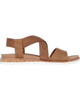 de SKECHERS SANDALIA TIRAS ELASTICAS EMPEINE CUERO