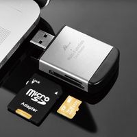 lector de tarjetas 4 en 1 usb 20  usb-a  sd tf ms m2  plug  play  multifuncion