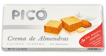 Turrón Blando de Almendra Pico sin Azucares Añadidos 200grs