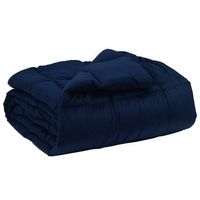 edredon de invierno 140 x 220 cm invierno azul oscuro vidaxl