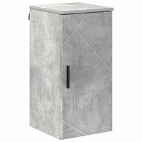 gabinete de bano  armario de bano con puerta gris concreto 30 x 315 x 61 cm