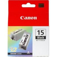 canon bci-15k black 2 pack original cartridge