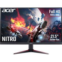 acer nitro vg220qbmiix full hd 215 ips lcd gaming monitor - black black