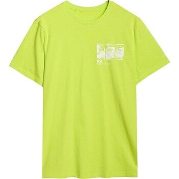 4F Camiseta M2106ZIELONYNEONL para hombre