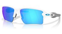 mascara oakley flak 2 0 xxl   blanco pulido   zafiro prizm   ref  oo9488 0263