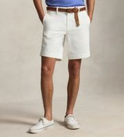 polo ralph lauren para hombre 710799213022 pantalon corto chino straight fit blanco 42 casual algodon