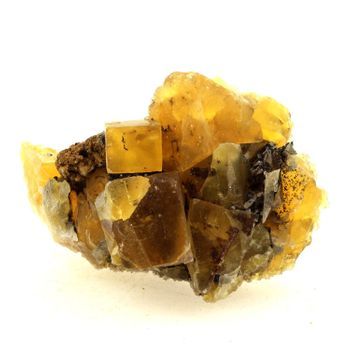 Fluorita - Piedra Natural De Francia, Vensat - Cristal Con Colores Vibrantes, Propiedades Curativas - 259.6 Ct - Certificado De Autenticidad Incluido