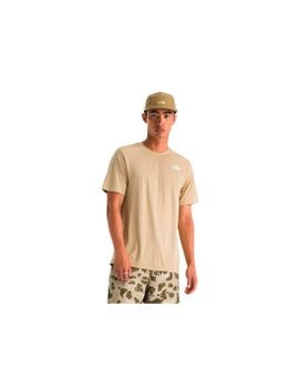Camiseta de Montaña The north face 24/7 S/S Reg Hombre Beige