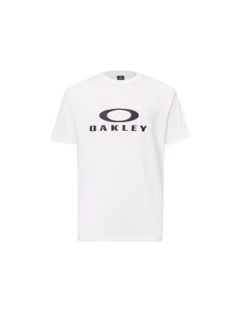Camiseta de Casual Oakley O Bark 2.0 Hombre Blanco/Negro