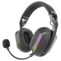mars gaming mhw-pro auriculares inalambricos 71 argb flow bluetooth 53 microfono dual negros