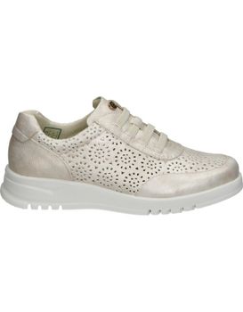 Zapatos Con Cuña Pitillos 20301 Dorado Para Mujer 36