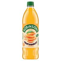 robinsons fruit  barley orange squash