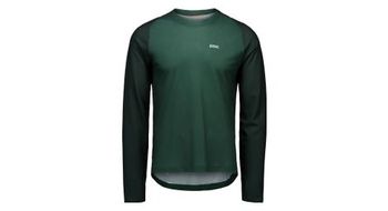Camiseta de manga larga poc motion air verde