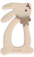 suavinex wonderland mordedor de silicona con relieve conejito beige 0m