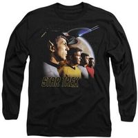 star trek camiseta manga larga forward to adventure para mujer
