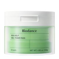 biodance cosmetica facial sea kelp gel toner pads discos tonicos calmantes y control de sebo