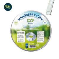 manguera cristal o interior 10mm o exterior 14mm rollo 50mts