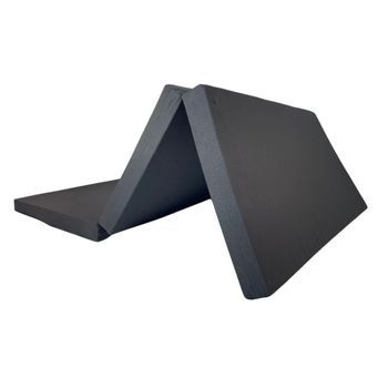 Cama Camper Ford Transit Courier - 8cm De Grosor Con Hr 25kg/m3 Y 6cm De Viscoelásticaa - Negro
