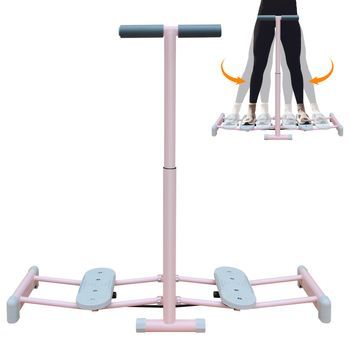 Máquina De Esquí Plegable - Aparato De Fitness - Acero - Rosa (112x29.2cm)