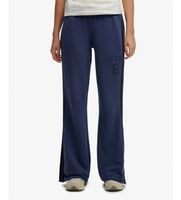 superdry para mujer w7011308a pantalon jogger ess stripe flare marino s casual algodon