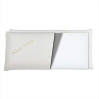 pack 2 uds almohadas viscoelasticas 75 cm funda aloe vera