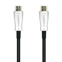 AISENS Cable HDMI V2.0 AOC Premium Alta Velocidad / HEC 4k@60Hz 18Gbps, A/M-A/M, Negro, 15m