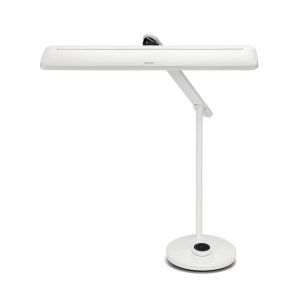 Philips VDTMate Lámpara de Escritorio - Blanco, 14 W, 2700-6500 Kelvin, 15.000 horas, atenuación de pasos, fuente de luz incluida