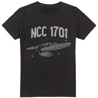 star trek camiseta the first enterprise para hombre