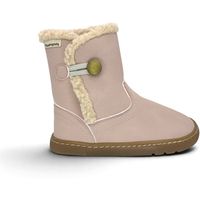 pisamonas zapatillas botas barefoot forro borreguito cierre boton para nina