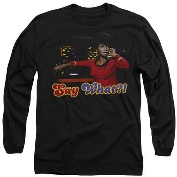 Star Trek Camiseta manga larga Say What para mujer
