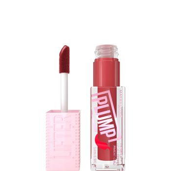 Maybelline Lifter Gloss Plumping Lip Gloss Lasting Hydration Formula With Hyaluronic Acid and Chilli Pepper (Various Shades) - Hot Chilli