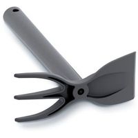 rastrillo manual pequeno para jardineria r cultivator 270x78x54mm negro