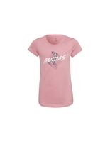 camiseta adidas graphic nina pink