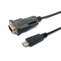 cable usb-c a serie db9 equip 15 m negro