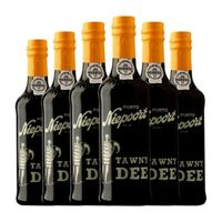 niepoort vino tinto tawny dee porto media botella 37 cl 125 vol pack de 6 unidades