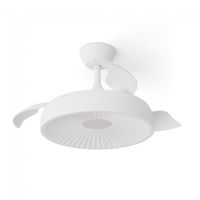ventilador led aspas retractiles victoria s xtra cct dim 16w