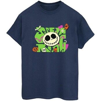 Nightmare Before Christmas Camiseta Scream para mujer
