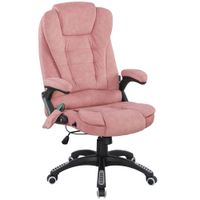 vinsetto silla oficina con masaje de 6 puntos con funcion basculante con calefaccion altura ajustable